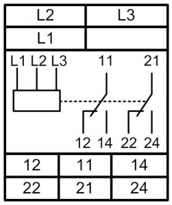 Схема подключения ЕЛ-11М-15