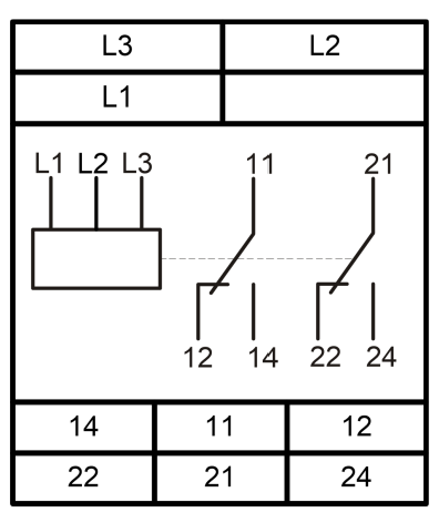 Схема подключения РКФ-М05