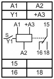 Схема подключения РВЦ-1М