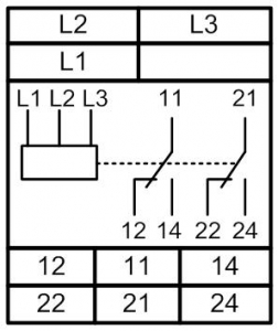 Схема подключения РКФ-М07