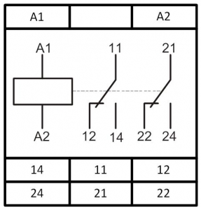 Схема подключени РКН-1-2-15