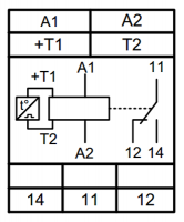 Схема подключения термореле ТР-М02