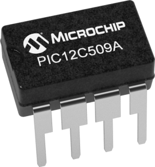 Микросхема  PIC12C509A
