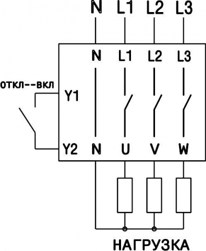 Схема подключения УЗМ-3-63К