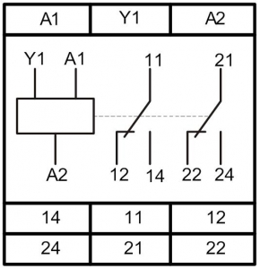 Схема подключения РКН-1-3-15