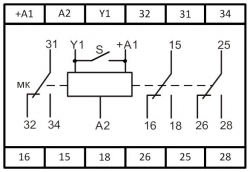 Схема подключения РВО-П3-081