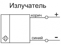 Схема подключения излучателя датчика ВИКО-Б