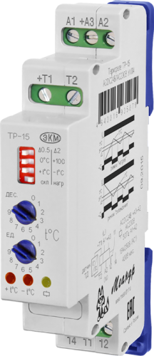 Реле контроля температуры ТР-15